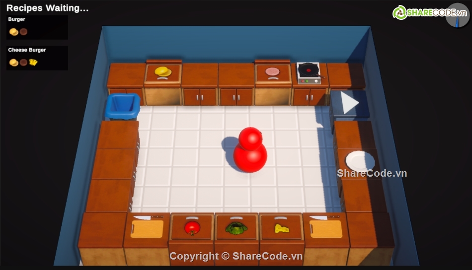 Source code game,Unity C#,nhà hàng,code Unity game,code chất lượng,Unity